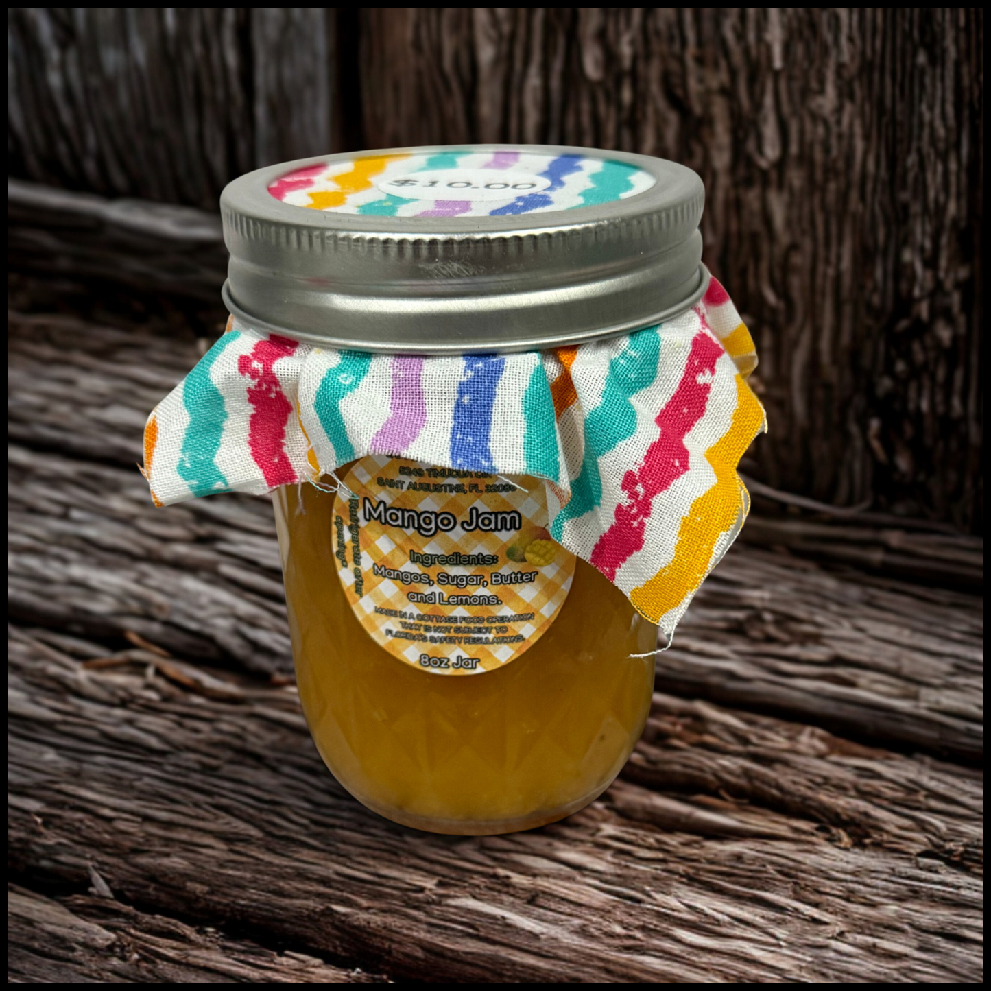 Mango Jam- 8oz Jar