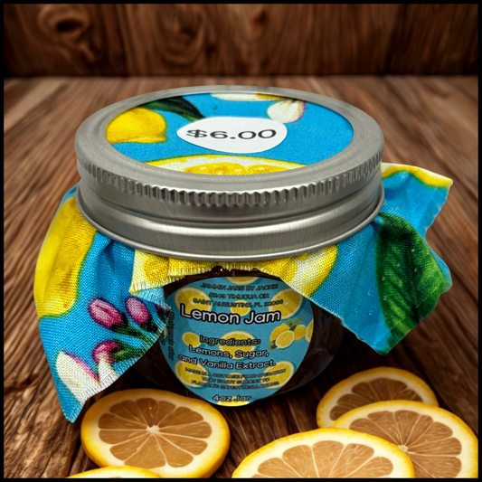 Lemon Jam- 4oz Jar