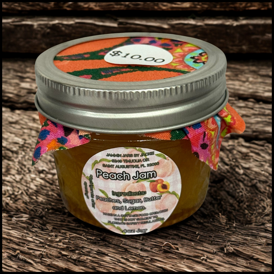 Peach Jam- 4oz Jar