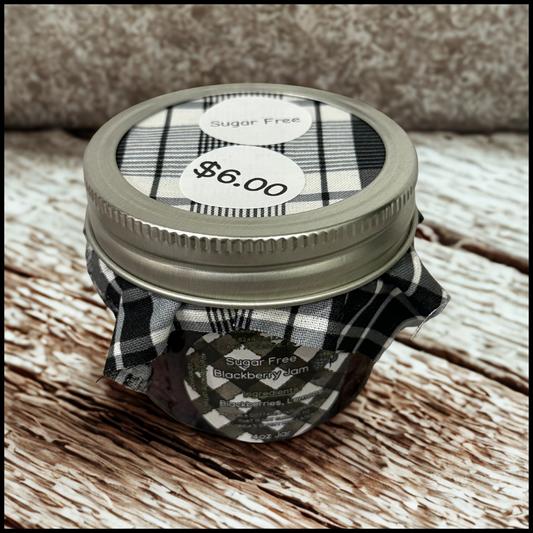 Sugar Free Blackberry Jam- 4oz Jar