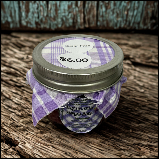 Sugar Free Grape Jam- 4oz Jar