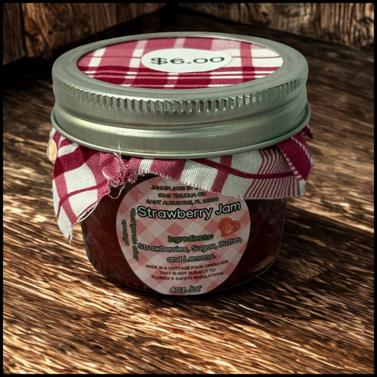Strawberry Jam- 4oz Jar