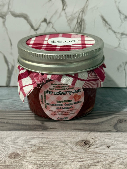 Strawberry Jam- 4oz Jar