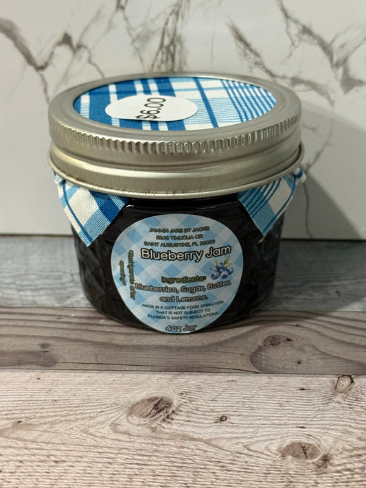 Blueberry Jam- 4oz Jar