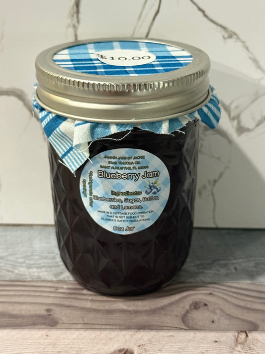 Blueberry Jam- 8oz Jar