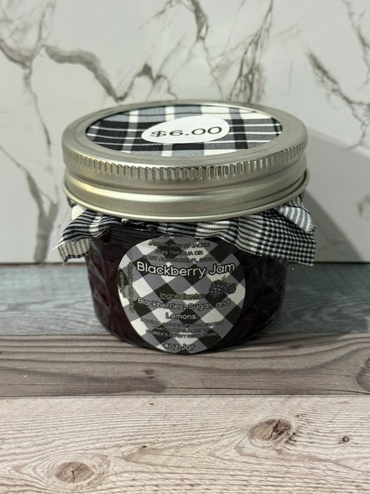 Blackberry Jam- 4oz Jar